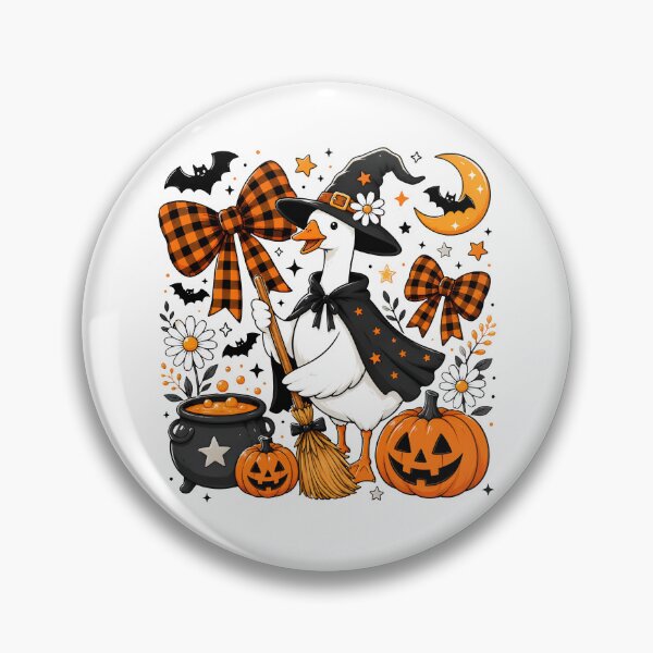 Item preview, Spooky Halloween Goose designed and sold by seektopus.