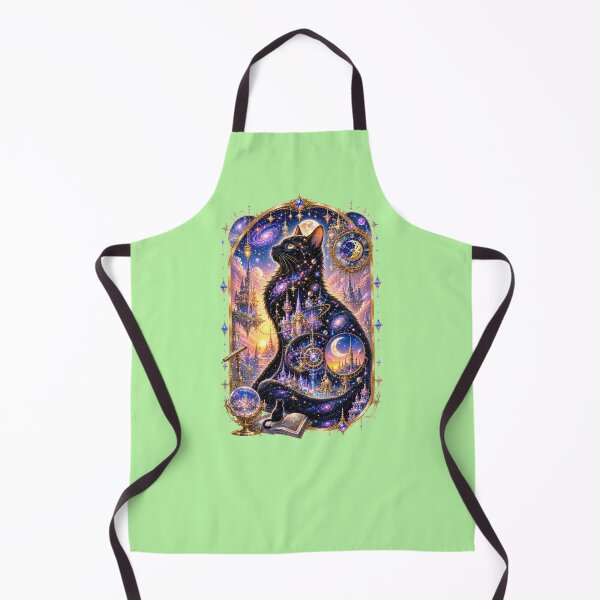 Item preview, Celestial Cosmic Cat – Galaxy Kingdom Fantasy Art designed and sold by sunbowjp stadio.