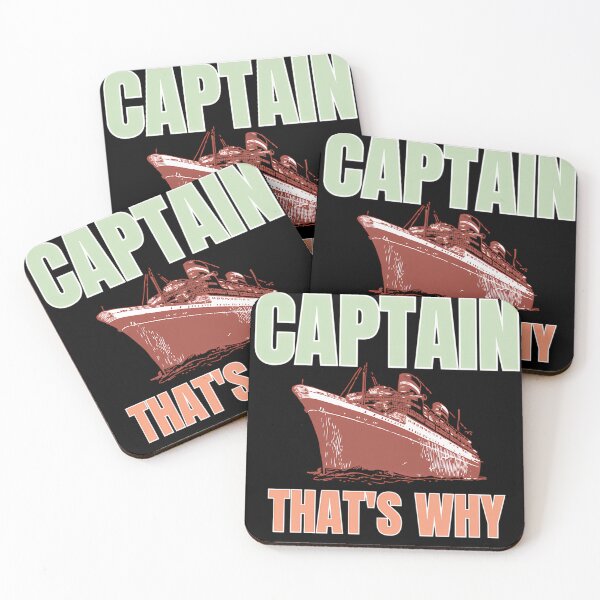 Item preview, Because I'm The Captain That's Why Music Psych designed and sold by VelvetGothic.