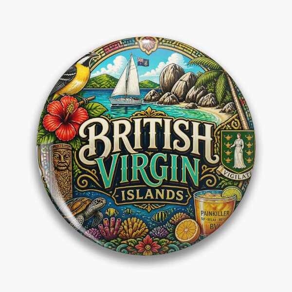 Item preview, British Virgin Islands designed and sold by FunFitsFactory.