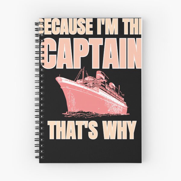 Item preview, Retro Style Because I'm The Captain That's Why Music Psych designed and sold by ChonkyWave.