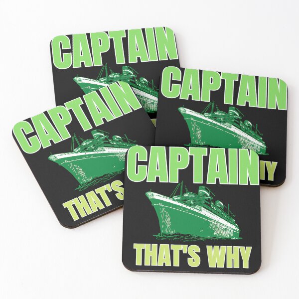 Item preview, Because I'm The Captain That's Why Album Cover designed and sold by VelvetGothic.