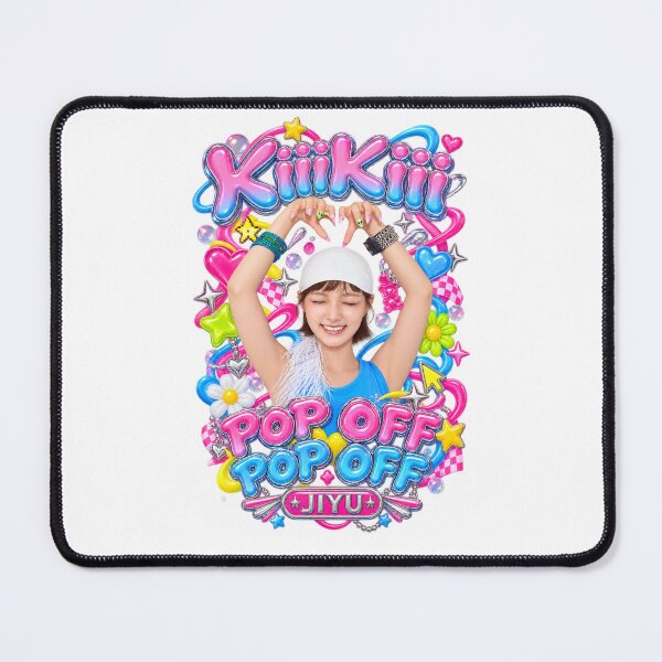 Item preview, Holographic Y2K Magazine Cover Jiyu KIIIKIII Pop Off Pop Off designed and sold by Valereekmerch.