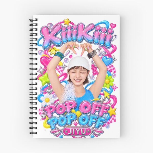 Item preview, Holographic Y2K Magazine Cover Jiyu KIIIKIII Pop Off Pop Off designed and sold by Valereekmerch.