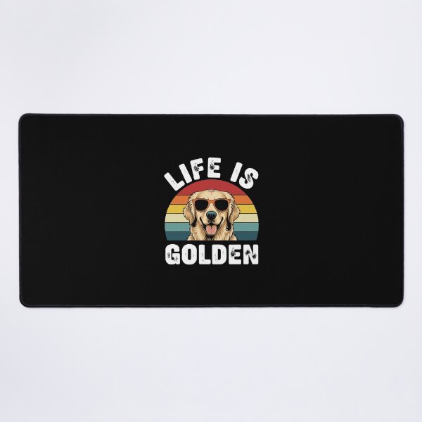Item preview, Life Is Golden Golden Retriever Dog Owner Lover designed and sold by PopStars1993.