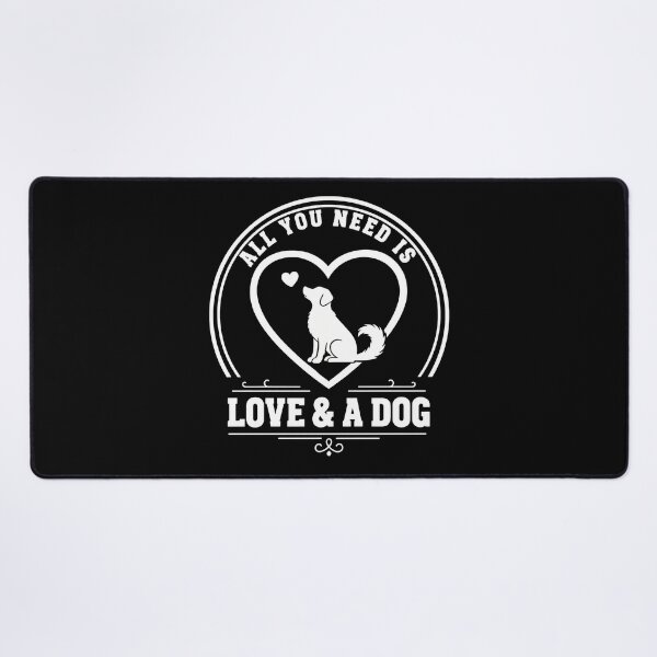Item preview, All You Need Love Dog Emblem designed and sold by SoyLamderma.