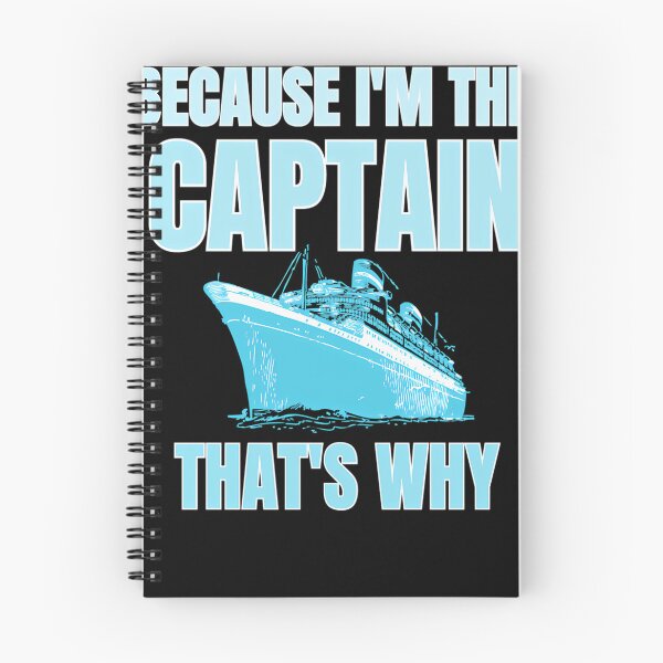 Item preview, Album Cover Because I'm The Captain That's Why designed and sold by ChonkyWave.