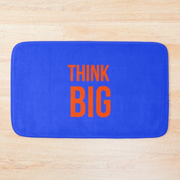 Item preview, Think Big Orange Typography Motivational Minimalist Quote designed and sold by Creations by lyne.