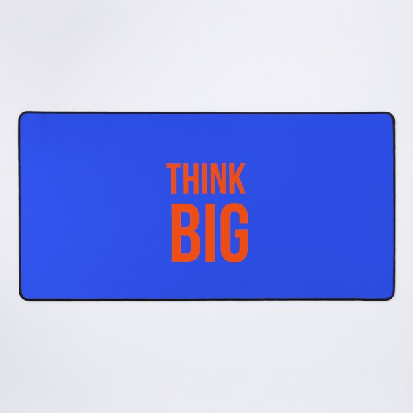 Item preview, Think Big Orange Typography Motivational Minimalist Quote designed and sold by Creations by lyne.