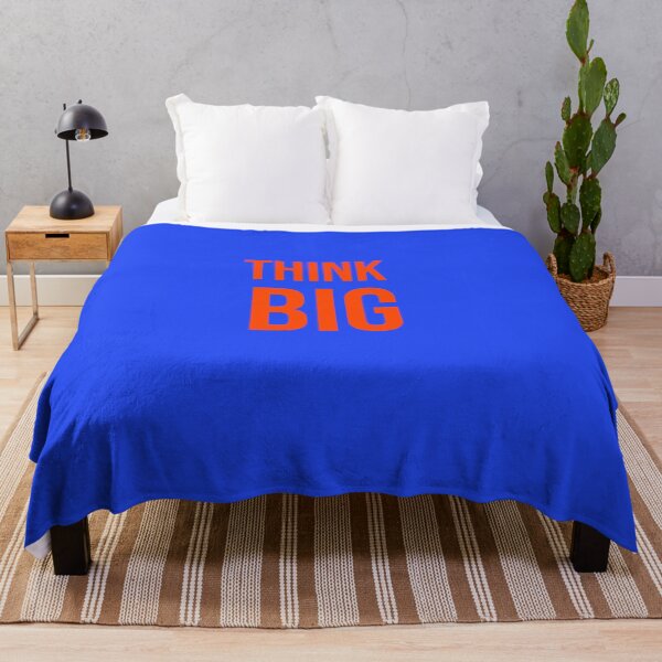 Item preview, Think Big Orange Typography Motivational Minimalist Quote designed and sold by Creations by lyne.