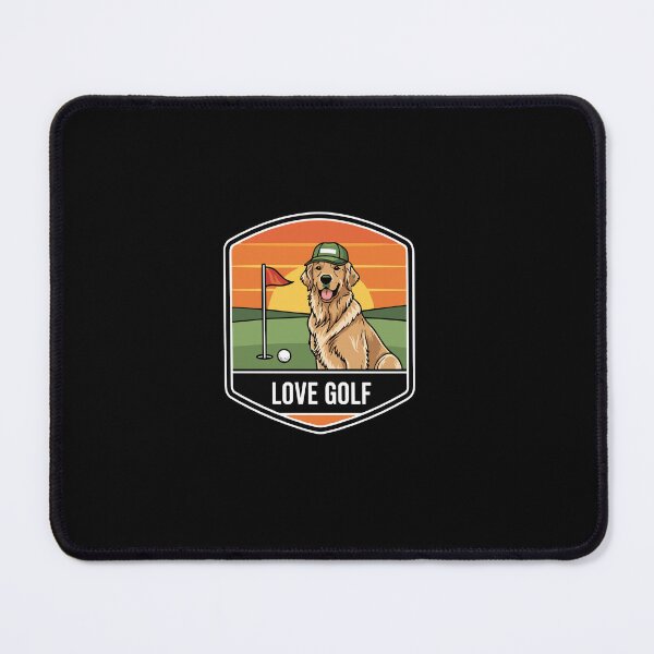 Item preview, Love Golf Golden Retriever Dog Golfer Owner designed and sold by PopStars1993.