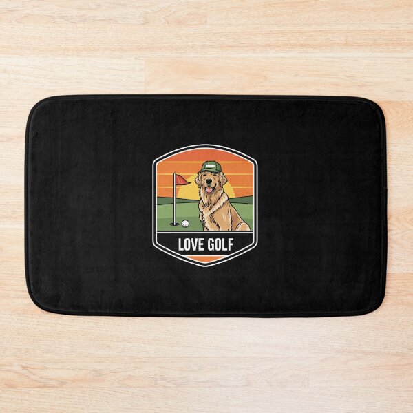 Item preview, Love Golf Golden Retriever Dog Golfer Owner designed and sold by PopStars1993.