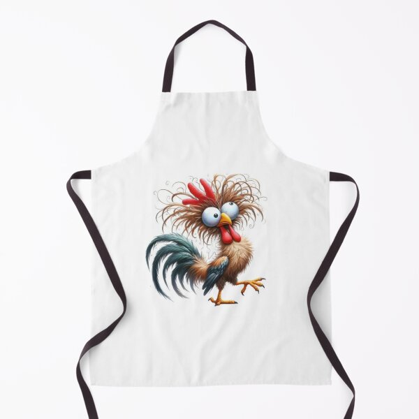 Item preview, Funny Crazy Rooster Morning Mood - Cartoon Animal T-Shirt designed and sold by SyntaxError404.