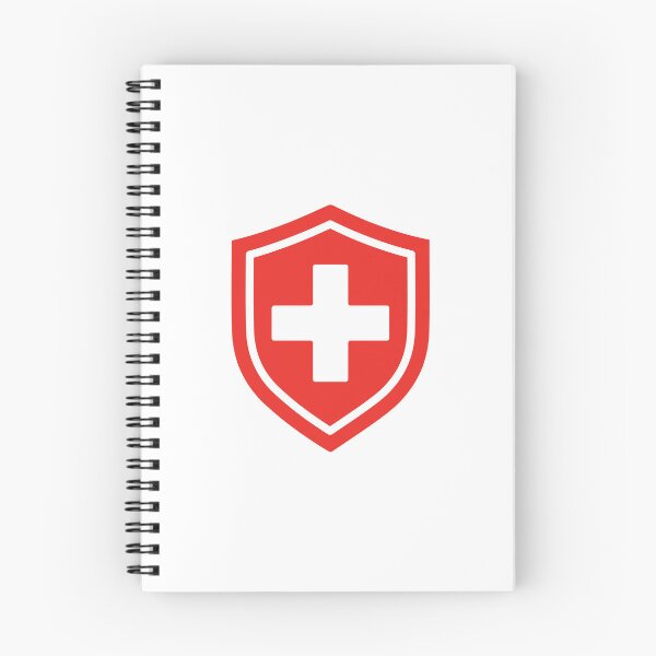 Item preview, First Aid Shield Medical Emergency Healthcare Symbol designed and sold by VectorForge Studio.