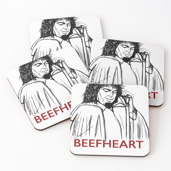 Item preview, Album Cover Captain Beefheart Sketch Retro Style designed and sold by ChonkyWave.