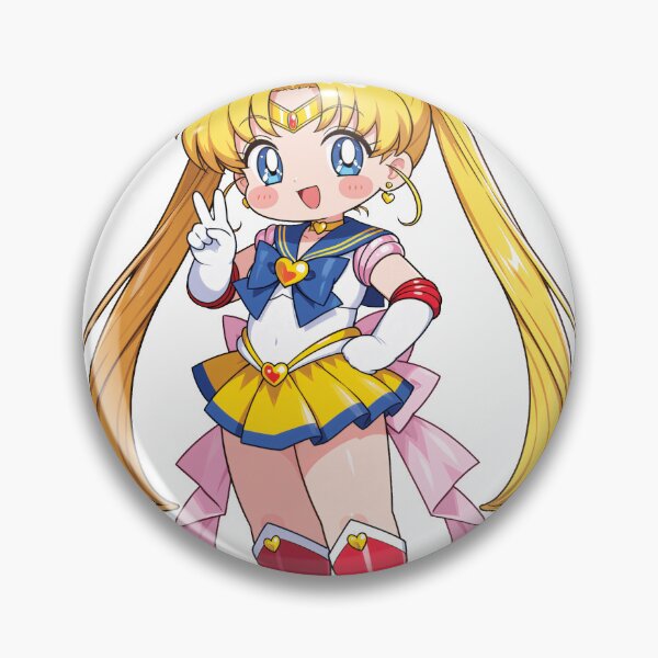 Item preview, Chibi Sailor Moon Anime Sticker designed and sold by RGB-crayon.