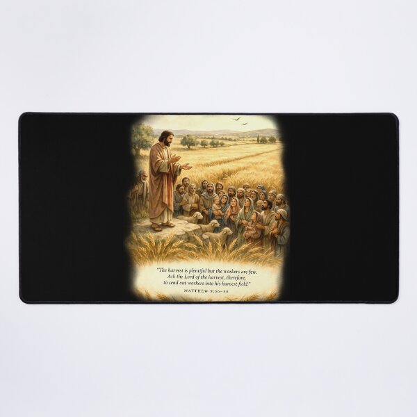 Item preview, Harvest is Plentiful, the workers are few designed and sold by mwebba2005.