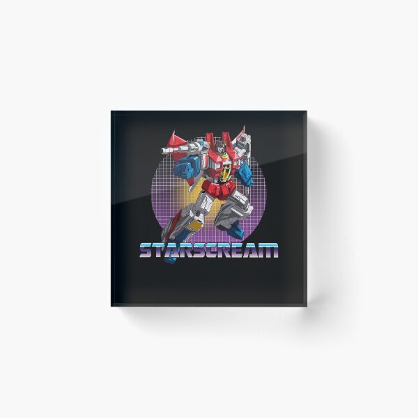Item preview, Red And Blue Robot Jet Fighter Posing On Grid Circle designed and sold by mbreseghello.