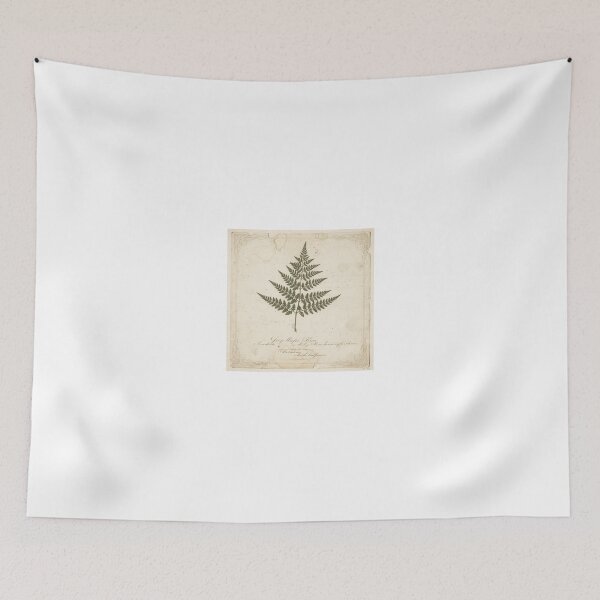 Item preview, Pressed Fern Botanical Art Nouveau Print designed and sold by PictorialWhimsy.
