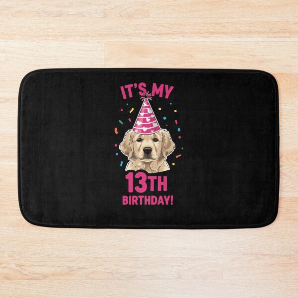 Item preview, It's My 13th Birthday Golden Retriever Dog Lover Teenager designed and sold by PopStars1993.