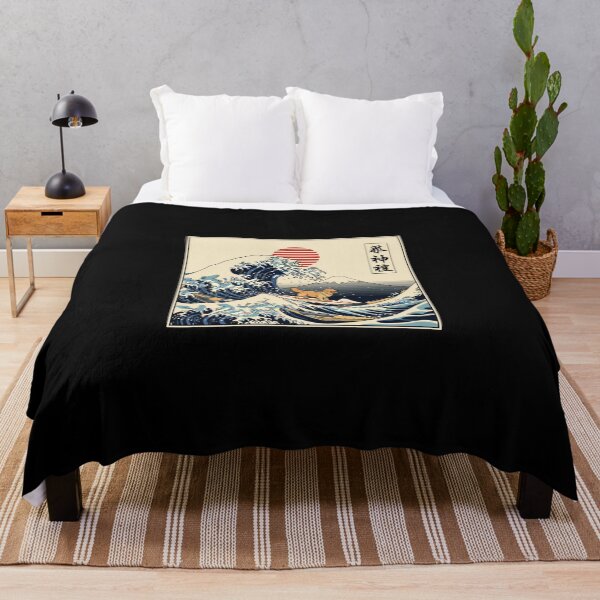 Item preview, Golden Retriever Surfing Mount Fuji Japan Dog Lover designed and sold by PopStars1993.
