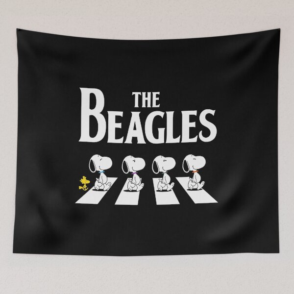 Item preview, The Beagles Snoopy Abbey Road designed and sold by BarevyAsStore.