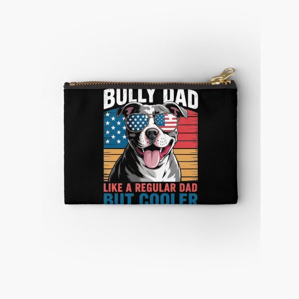 Item preview, Bully Dad American Flag Sunglasses Dog designed and sold by SoyLamderma.