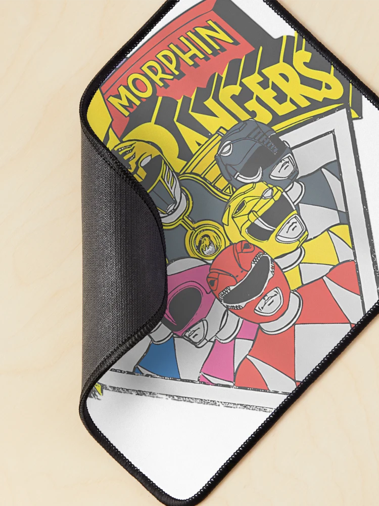 Thumbnail 2 of 5, Mouse Pad, Power Rangers designed and sold by RokoKull.