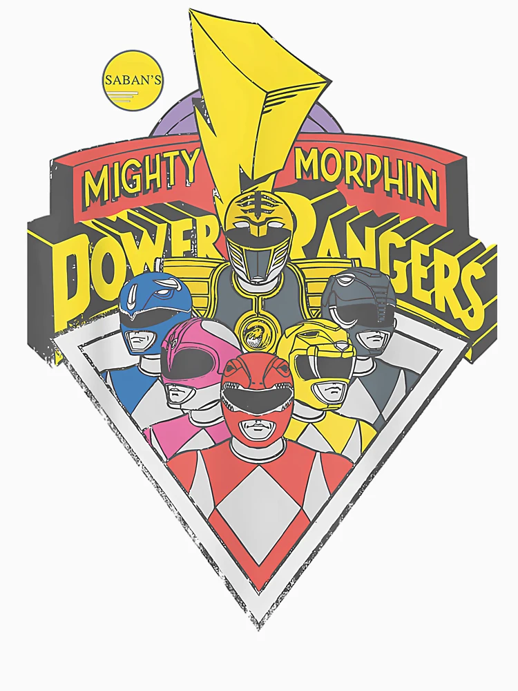 Aperçu 6 sur 6. Sweat à capuche épais avec l'œuvre Power Rangers créée et vendue par RokoKull.