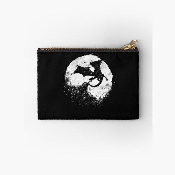 Item preview, Dark Fantasy Dragon Flying Full Moon designed and sold by saumyamystery.