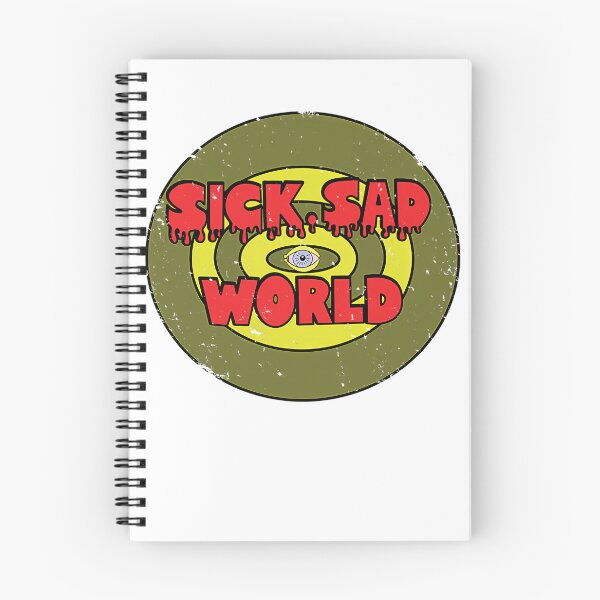 Item preview, Cynical Teenager Animated TV Show Spiral designed and sold by saumyamystery.