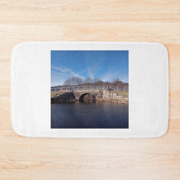 Item preview, ⁠Old Stone Arch Bridge Over Peaceful River⁠ designed and sold by Julia9632.
