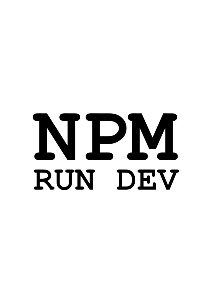 Thumbnail 4 of 4, iPhone Case, NPM Run Dev designed and sold by CocoBlogHD.