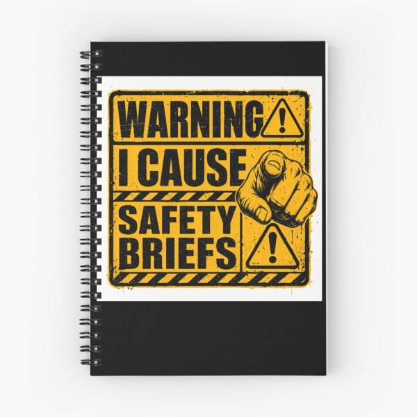 Item preview, Warning I Cause Safety Briefs Funny Workplace Humor Colleague Safety Officer designed and sold by HumansStuck12.