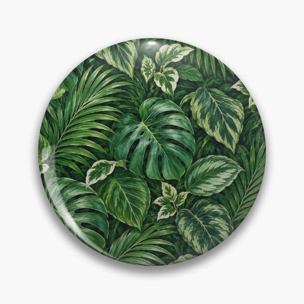 Item preview, Emerald Rainforest Canopy Seamless Pattern designed and sold by Thanat Pattern Studio.