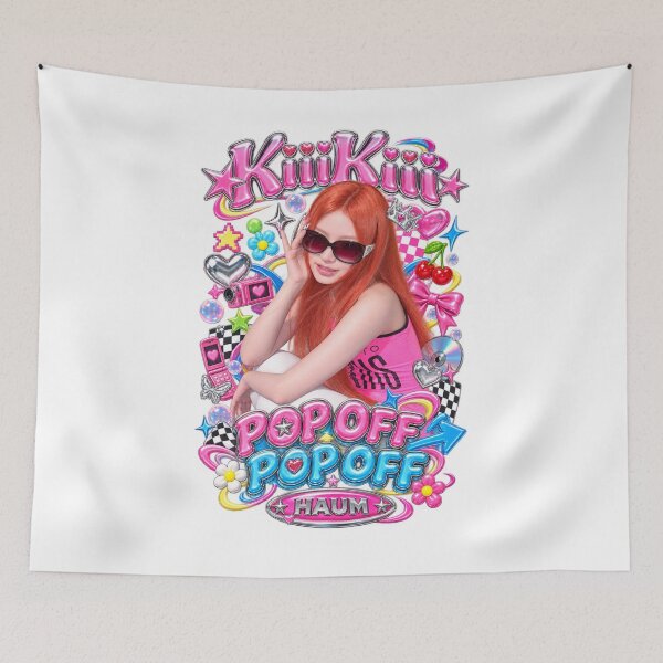 Item preview, Haum Pop Off Pop Off Metallic Bubble Typography designed and sold by Valereekmerch.