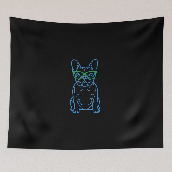 Item preview, French Bulldog Glasses Dog Lover Pet Owner designed and sold by PopStars1993.