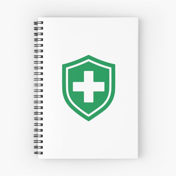 Item preview, First Aid Shield Medical Emergency Healthcare Symbol designed and sold by VectorForge Studio.