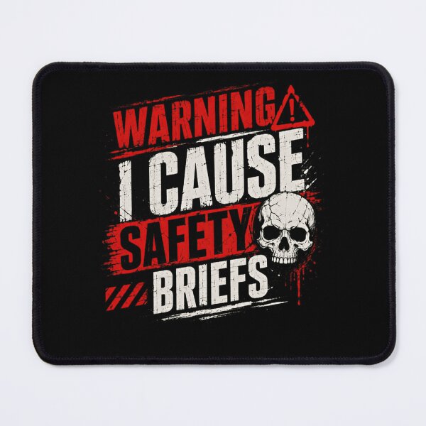Item preview, Warning I Cause Safety Briefs Worker Humor Safety Hazard Danger designed and sold by HumansStuck12.