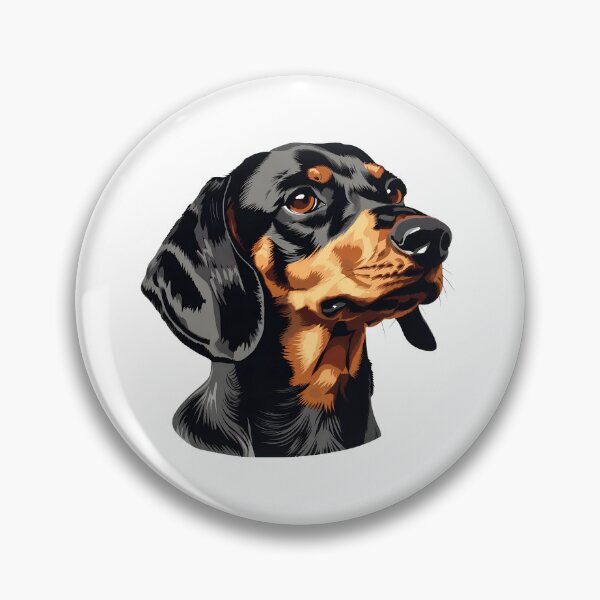 Item preview, Dachshund Portrait Art designed and sold by SoyLamderma.