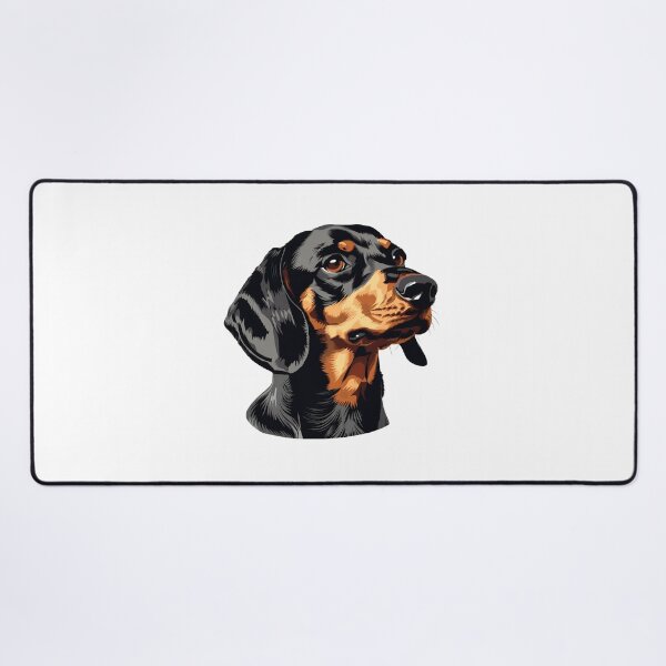 Item preview, Dachshund Portrait Art designed and sold by SoyLamderma.