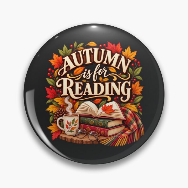 Artikelvorschau, Der Herbst ist Lesezeit – Gemütliches Herbstdesign für Bücherliebhaber entworfen und verkauft von astersgraphics.