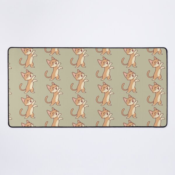 Item preview, Cute Abyssinian Cat Chibi Dancing Kitty Funny Cat Illustration designed and sold by Mousy17.