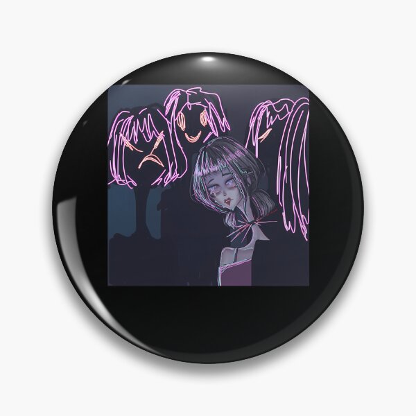 Item preview, Sad Girl Surrounded By Glowing Neon Face designed and sold by VERS_.