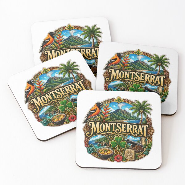 Item preview, Montserrat designed and sold by FunFitsFactory.