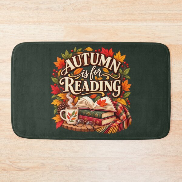 Item preview, Autumn Is for Reading – Cozy Fall Book Lover Design designed and sold by astersgraphics.