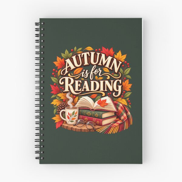 Item preview, Autumn Is for Reading – Cozy Fall Book Lover Design designed and sold by astersgraphics.