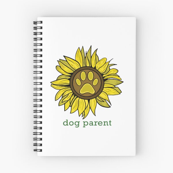 Item preview, Sunflower Paw Print Dog Parent Floral Art designed and sold by SoyLamderma.