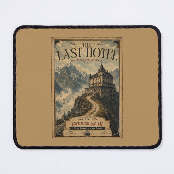 Item preview, The Last Hotel - Vintage Travel Poster designed and sold by KaBaRen.