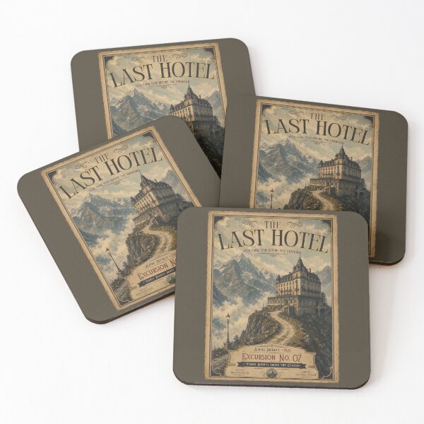 Item preview, The Last Hotel - Vintage Travel Poster designed and sold by KaBaRen.
